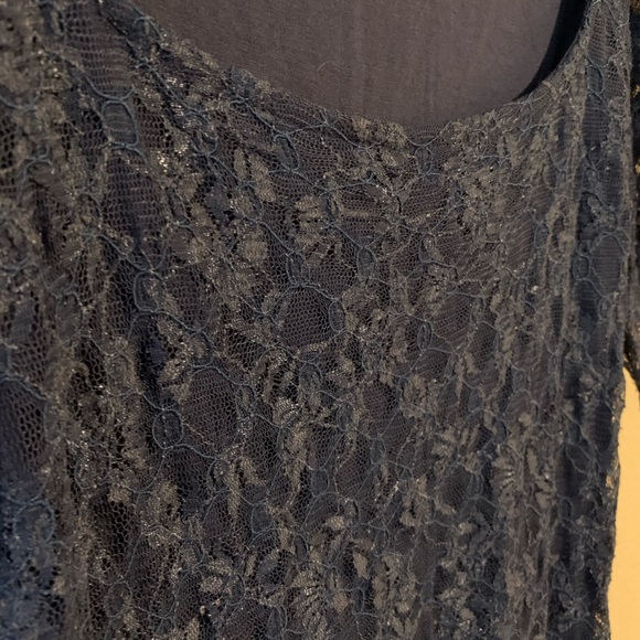 Blue Free People Lacey Bodycon Dress - Picture 5 of 5